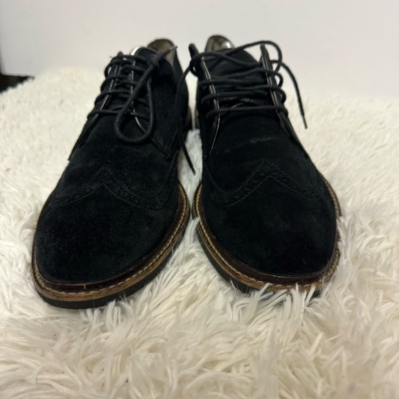 Cole haan nike air black wingtip oxford sz 10.5 - Picture 2 of 7